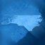 state of North Carolina in blue