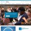 Screenshot of the homepage of the School of Social Work's new website