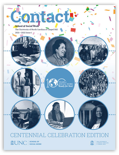 CCover of Contact magazine, 2021-2022, Issue-1