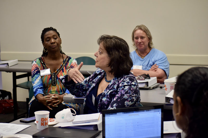 Social work faculty members from across the country attend Faculty Summer Institute.