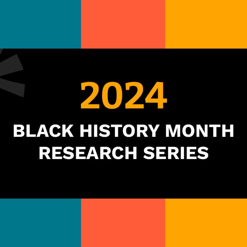 UNC Black History Month Research Series Graphic