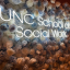 UNC School of Social Work sign at SSWR Conference